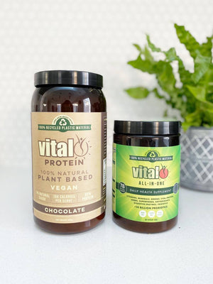 Two vital products side by side