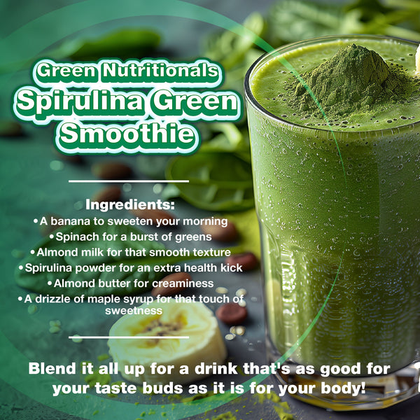 Green Nutritionals Hawaiian Pacifica Spirulina Green Nutritionals