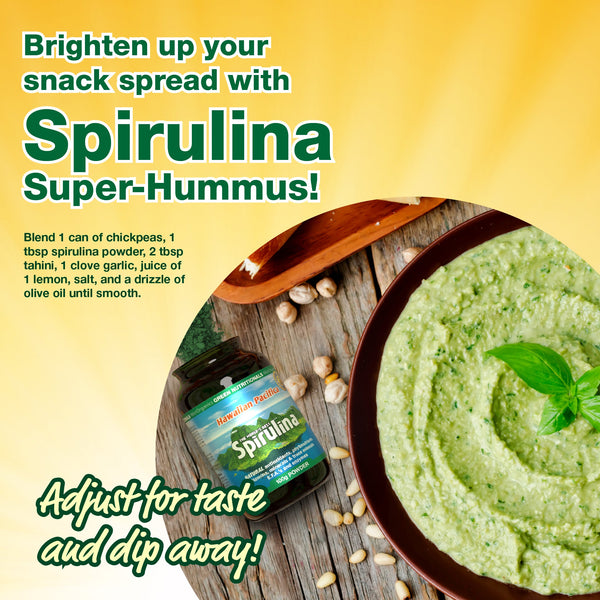 Green Nutritionals Hawaiian Pacifica Spirulina Green Nutritionals