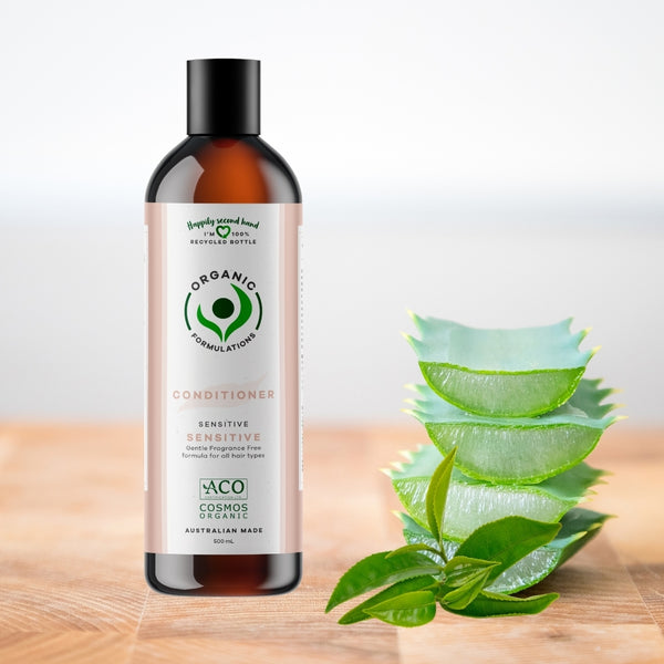 Organic Formulations Sensitive Conditioner 500ml – For Sensitive Scalp