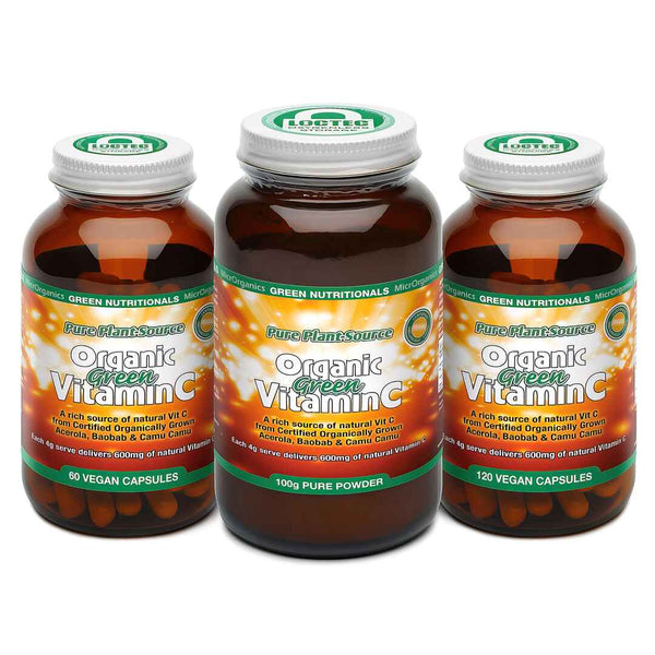 Organic Vitamin C range 