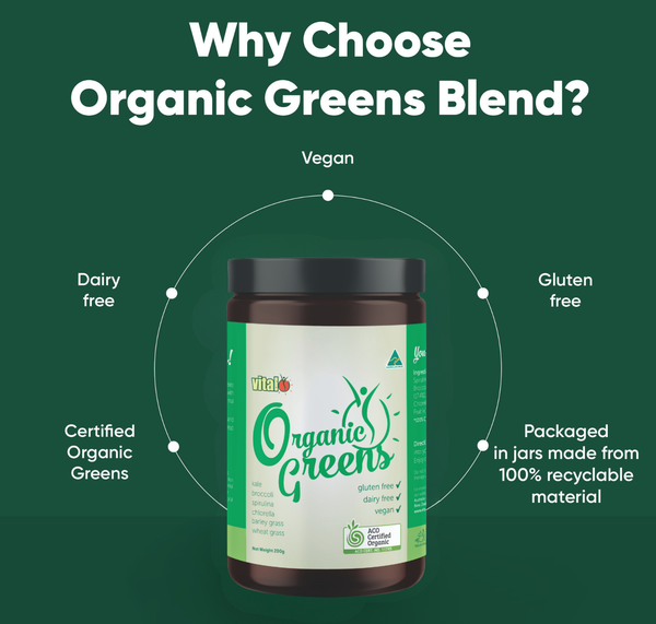 Vital Organic Greens 200gm