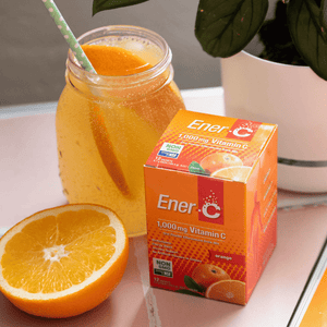 Ener C 1000 mg Vitamin C orange different angle