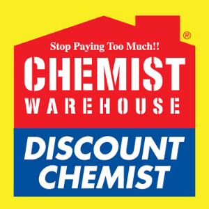 Chemist Warehouse discount poster