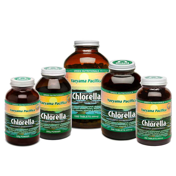 Yaeyama Pacifica Chlorella range