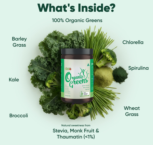 Vital Organic Greens 200gm