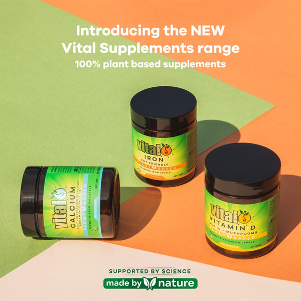 Multicolored Vital Supplements showcase