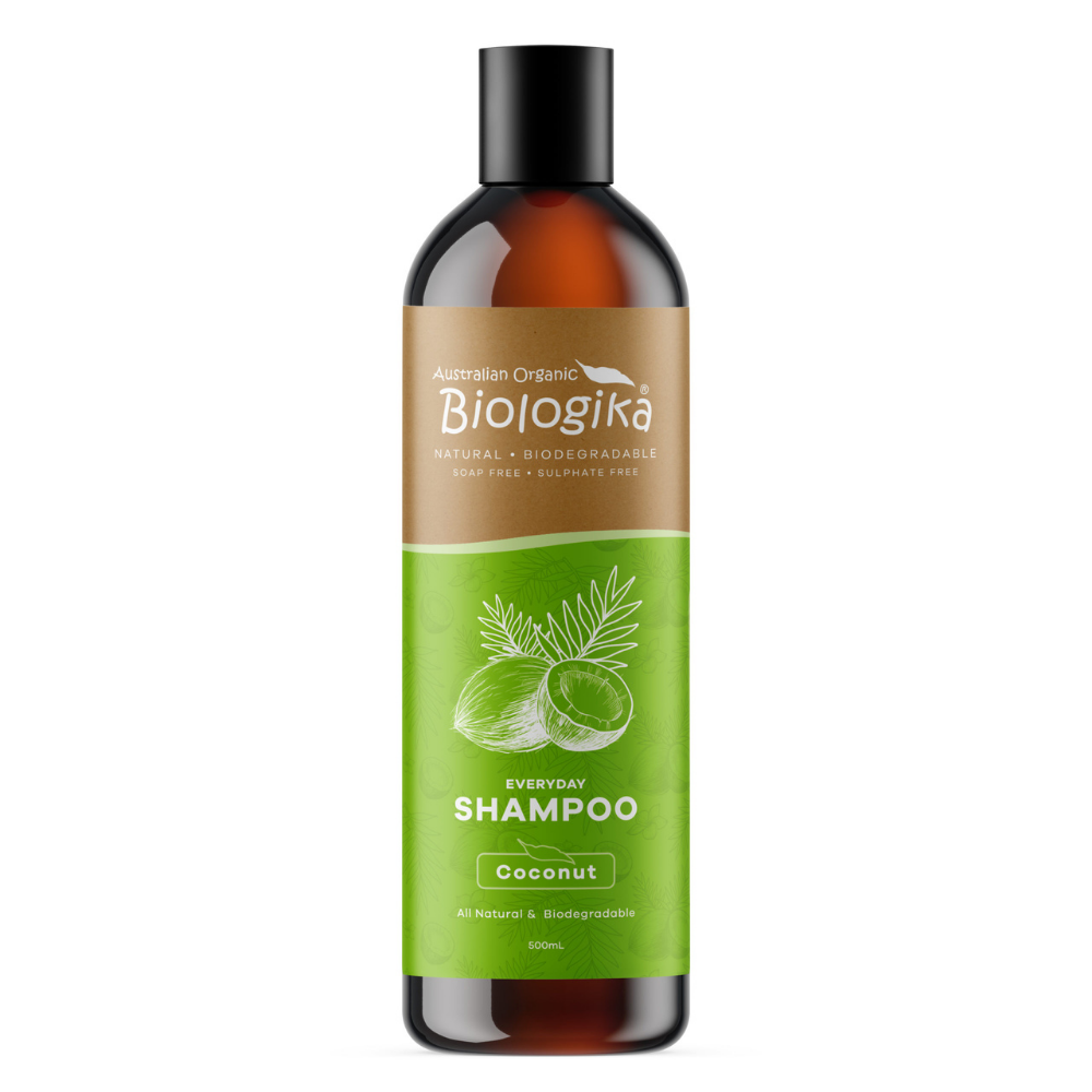 Australian Biologika Coconut Shampoo 500ml Damaged Hair Vital 