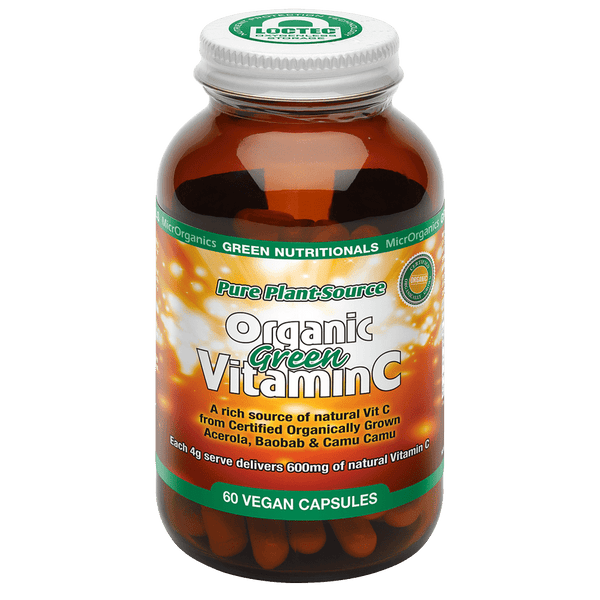 Organic Green Vitamin C 60 caps 