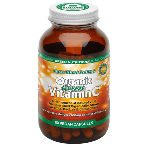 Organic Green Vitamin C 60 caps 