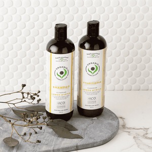 OF lemon Myrtle Shampoo and Conditioner